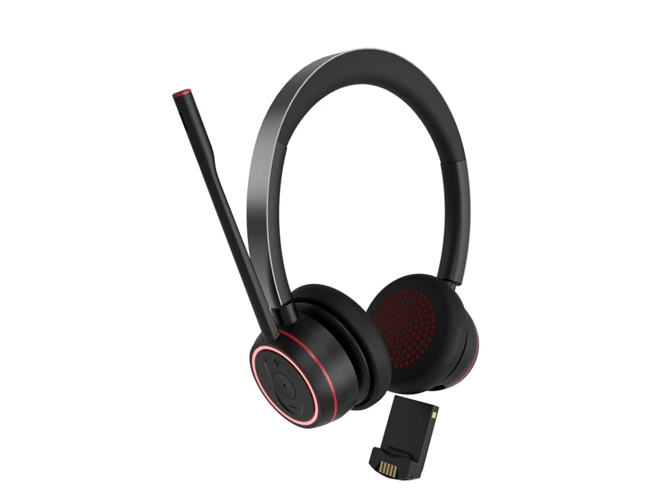 AI Noise Cancelling Business Headset With Removable Battery AI Noise Cancelling Business Headset With Removable Battery